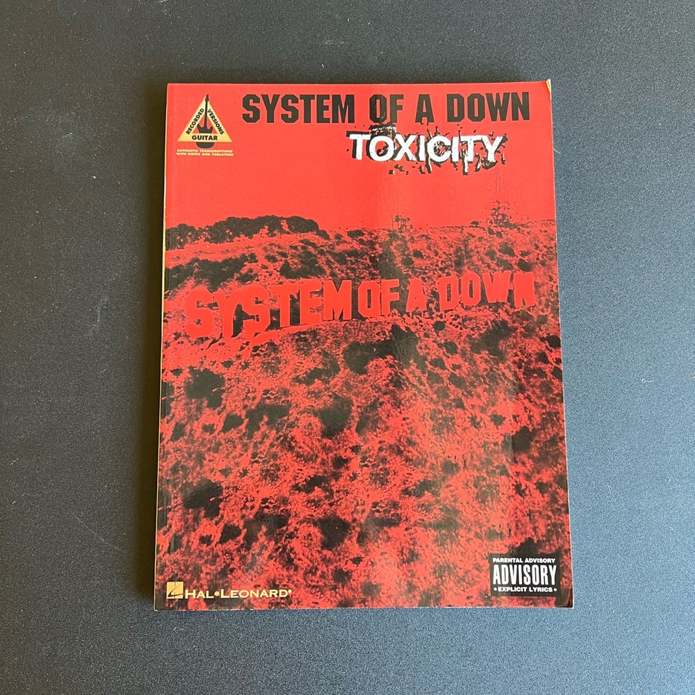 System is a Down - Toxicity Guitar Tab Book